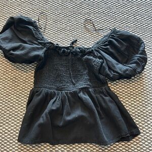 New Look Black Off-Shoulder Blouse